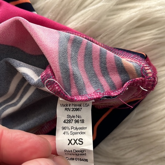 Tori Richard Womens Asymmetrical Top XXS - Picture 3 of 4